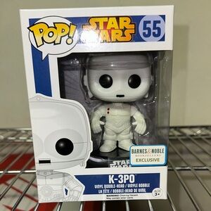 Funko Star Wars K-3PO Figure in White #55 - Barnes & Noble Exclusive - Vaulted